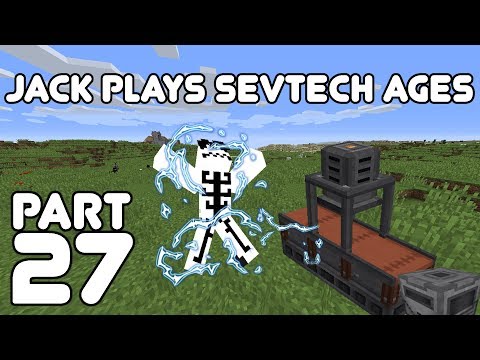 Let's Build Machines! Jack plays Minecraft: SevTech Ages Part 27