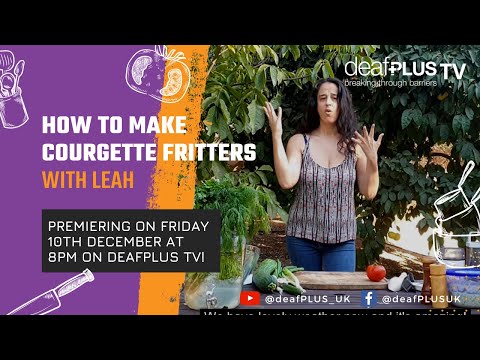 How to Sign Zucchini in BSL
