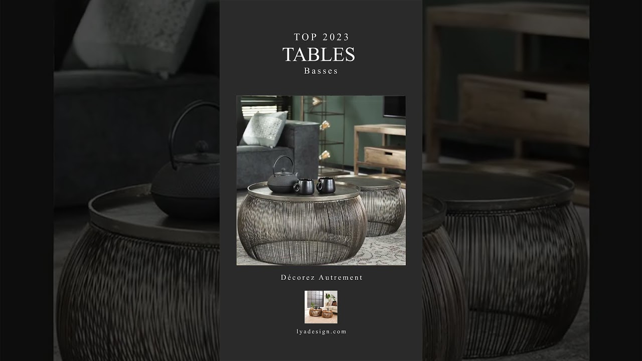 Tables Basses TOP 2023