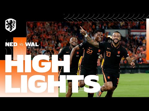 MEMPHIS SAVES THE DAY! 👉🦁👈 | Highlights Nederland - Wales (14/6/2022) Nations League