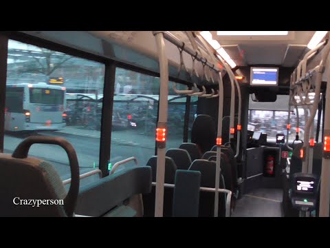 Rit en omroep Nieuwe bus RET Rotterdam Alexander Lijn 30