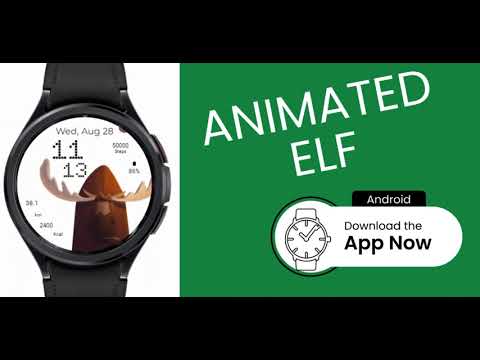 Animated Elf Watch Face