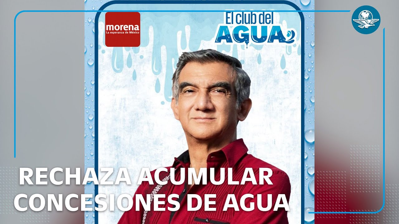 Américo Villarreal niega acumular concesiones de agua tras señalamientos