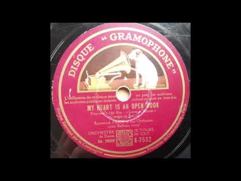 Raymond Paige and his orchestra - My heart is an open box