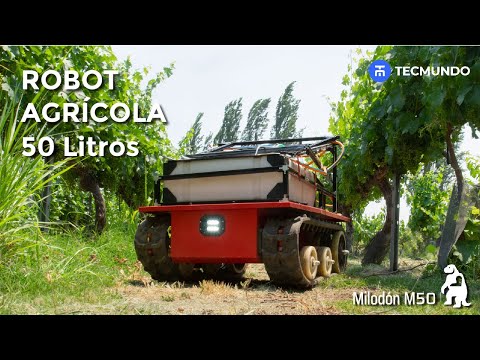 , title : 'Robot Agrícola Terrestre - Milodón M50'