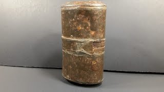 100年以上前のレーションを開封して食べてみたムービーが公開中 100年以上前のレーションを開封して食べてみたムービーが公開中