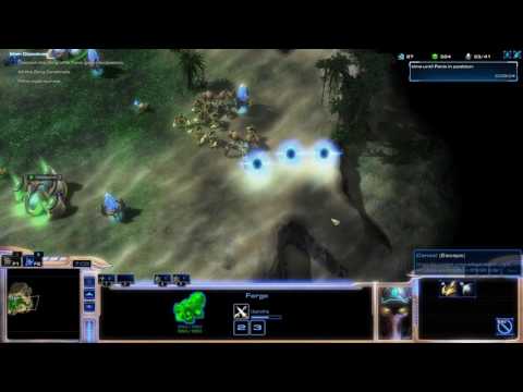 StarCraft Mass Recall Protoss Mission 2 Into The Flames