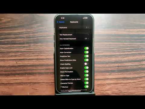 iPhone 15 pro max: how to turn on off spell check on iphone settings