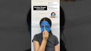 AKSHAY KUMAR REACTED TO MY RECREATION OF LAXMI BOMB POSTER LOOK #shorts