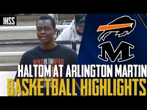 Haltom at Arlington Martin - 2023 Week 20 Basketball Highlights