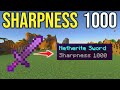 How To Get Sharpness 1000 In Minecraft Bedrock