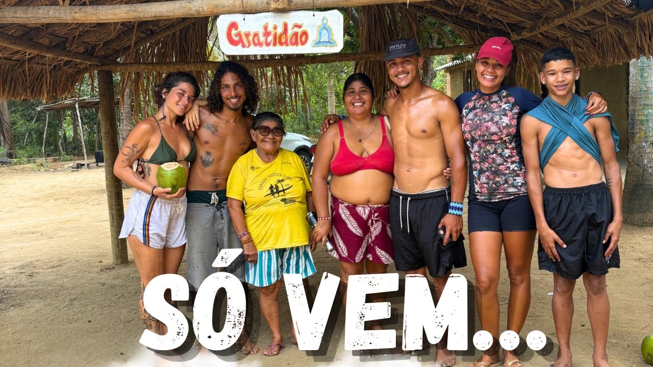 A vivência na aldeia, em vídeo