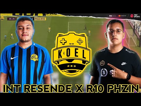 R10 PHZIN vs INTER RESENDE - KOEL SEASON 3 - R10 REAM X INTER ESPORTS -  PRÓ X PRÓ | FIFA 22