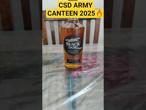 Army Canteen Liquor Price 2025😱 | CSD Army Canteen Liquor  #shorts #whiskey