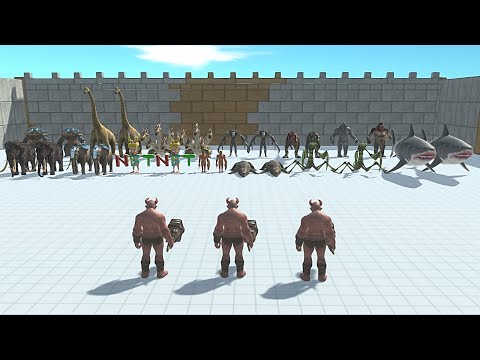 3 OGRE LORD VS 2X BOSS - Animal Revolt Battle Simulator