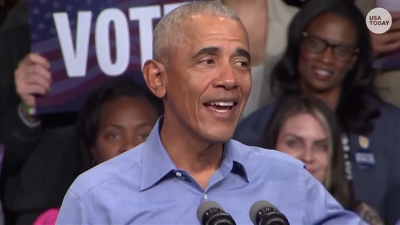 Obama rallies for Democratic governor candidates in New Jersey, Virginia