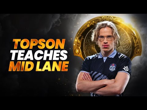 Gamerzclass - Topson teaching MID lane DOTA 2