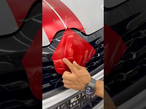 Renault Arcana RS Red Contour Emblem Wrap