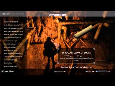 Scroll and Quill for Skyre.