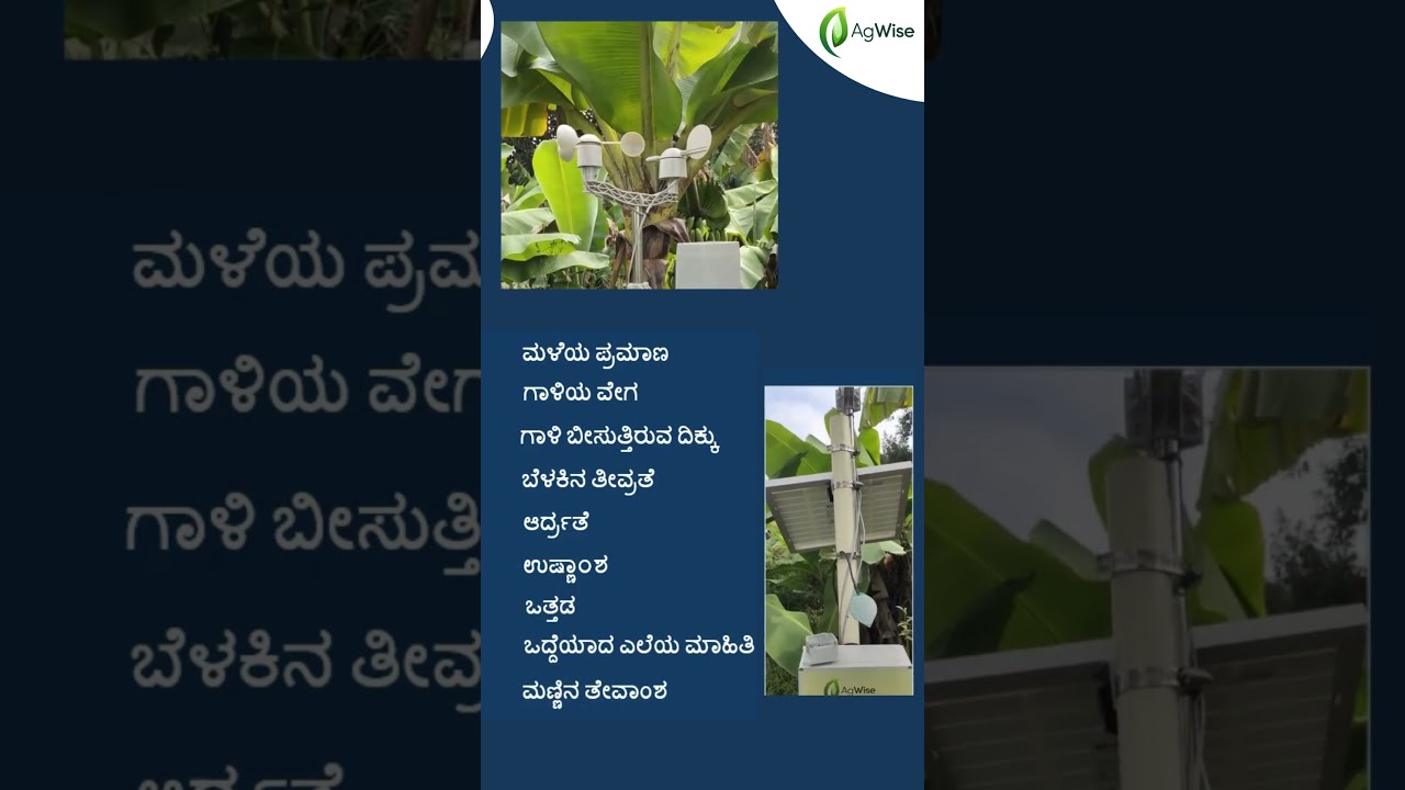 ನೂತನ ಅತ್ಯಾಕರ್ಷಿಕ ಹವಾಮಾನ ಮಾಪನ| Soil and Weather Monitoring System #farming #agriculture #kannada