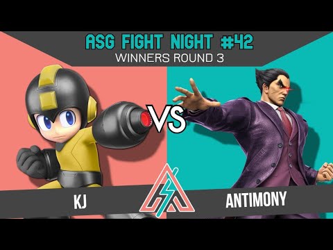 ASG 42 WINNERS ROUND 3- KJ (MegaMan) vs Antimony (Kazuya)