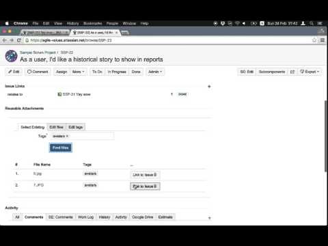 Reusable Attachments for JIRA Cloud