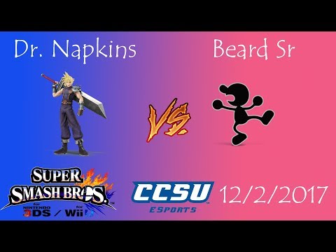 Riptide 4 Smash 4 - (Grand Finals) Dr. Napkins (Cloud) vs Beard Sr (Mr. Game & Watch)