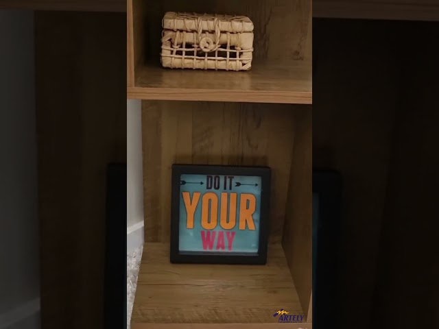 Mesa de Canto Toy 2 Nichos Pinho - Artely