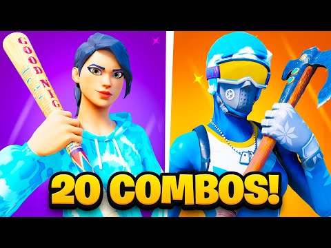 20 Most TRYHARD Fortnite Skin Combos