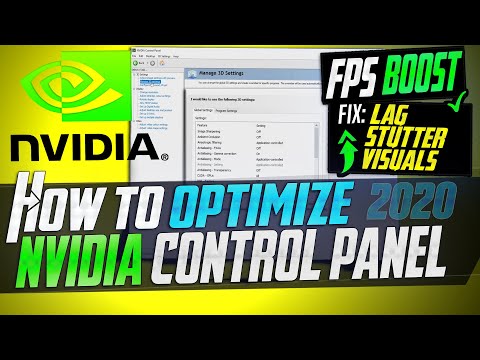 🔧 How to Optimize Nvidia Control Panel For GAMING & Performance The Ultimate GUIDE 2020 Update