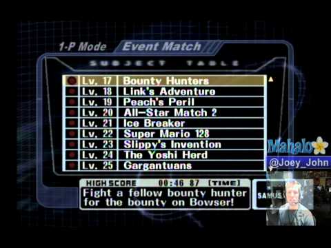 Super Smash Bros Melee - Event 17 - Default