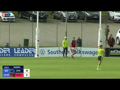 South's Jason Horne-Francis - Last game at Noarlunga Rd 19 League