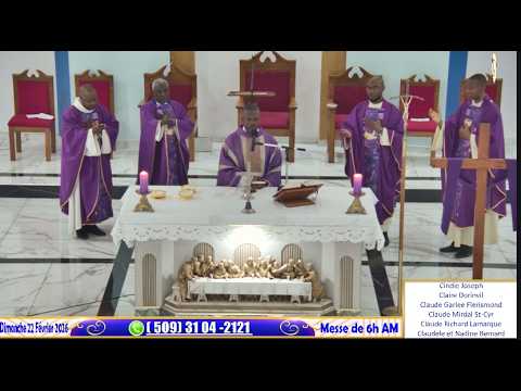1er Dimanche de Carême -Messe de 6h AM | Dimanche 22 Février 2026