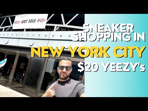SNEAKER SHOPPING IN NEW YORK CITY $20 YEEZYS & GOTSOLE NYC