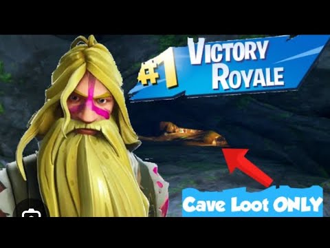 Cave loot Only Fortnite!!! stick to the end*