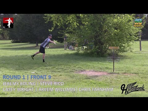 The Disc Golf Guy - Vlog #272 - Koling Rico Williams Wright Farnham Rnd 1 Front 9 - Nick Hyde