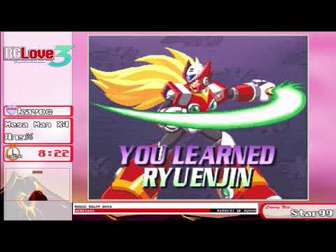 RGLove 2020 - megaman x4 any% kavoc