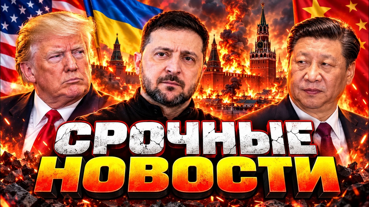 Зеленский СРОЧНО ЗАЯВИЛ! ВСУ взорвали ВАЖНЕЙШЕЕ! Трамп и Си ДОГОВОРИЛИСЬ? Эк?