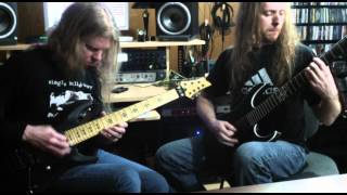 Jeff Loomis and Joe Nurre play "Shouting Fire at a Funeral"