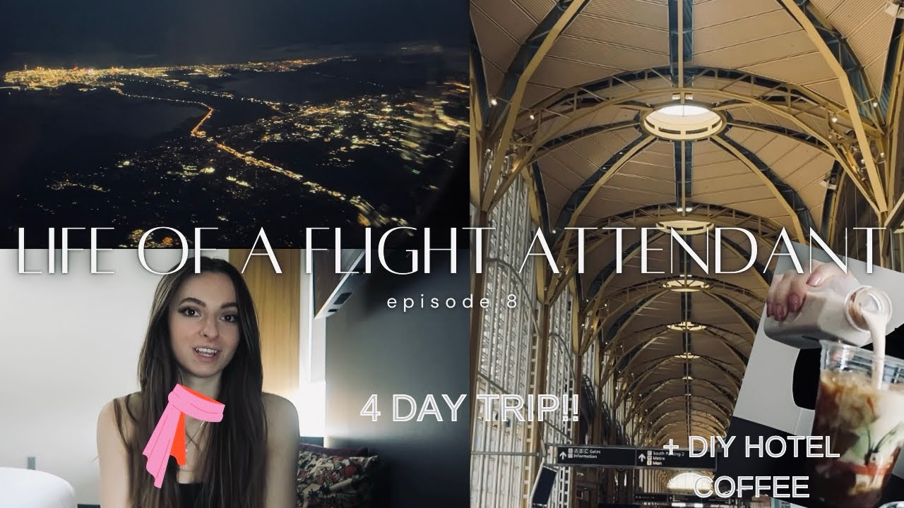 LIFE OF A FLIGHT ATTENDANT EP: 8 | Delays & 4-day trip!!