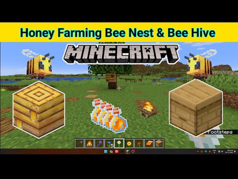 Insane Minecraft Honey Farming Trick! 🐝🍯 #shizo