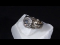 video - Queen of One Luxury Engagement Ring with Blue Sapphire