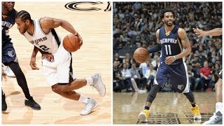 Kawhi Leonard - San Antonio Spurs - Mike Conley - Memphis Grizzlies