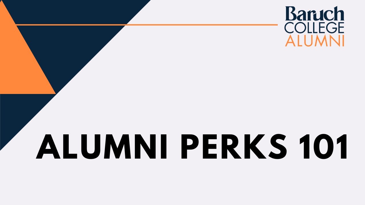 Alumni Perks 101