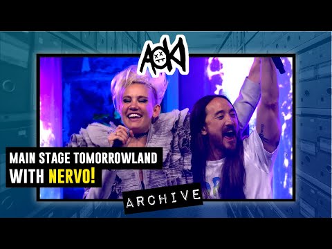 Lightning Strikes - Steve Aoki F.t. Nervo LIVE Closing Tomorrowland Main Stage 2015