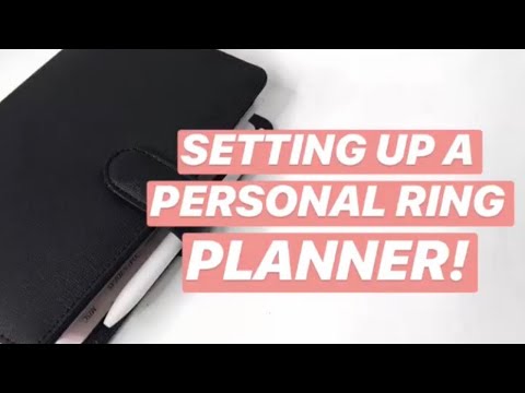 Setting Up a Personal Ring Planner!