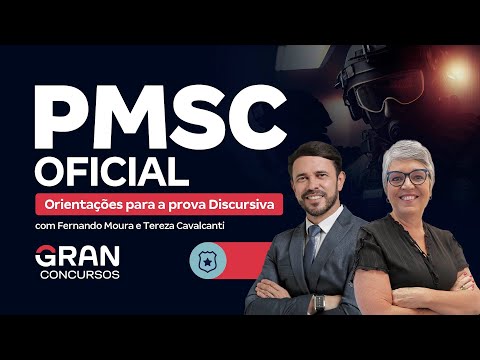 Concurso PM SC Oficial - Orientações para a prova Discursiva