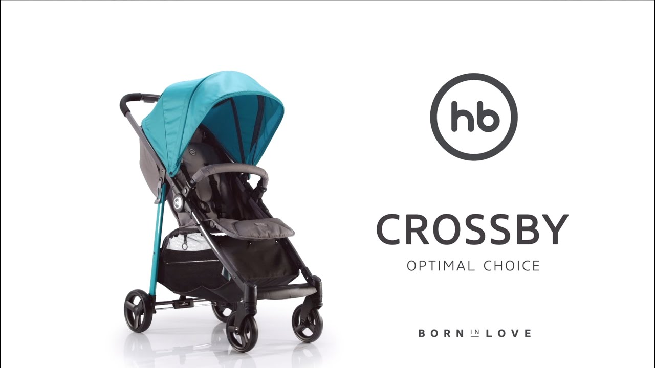 Happy Baby Crossby - прогулочная коляска marine