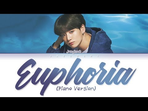 BTS Jungkook (정국) - Euphoria (Piano ver.) (Lyrics Eng/Rom/Han/가사)