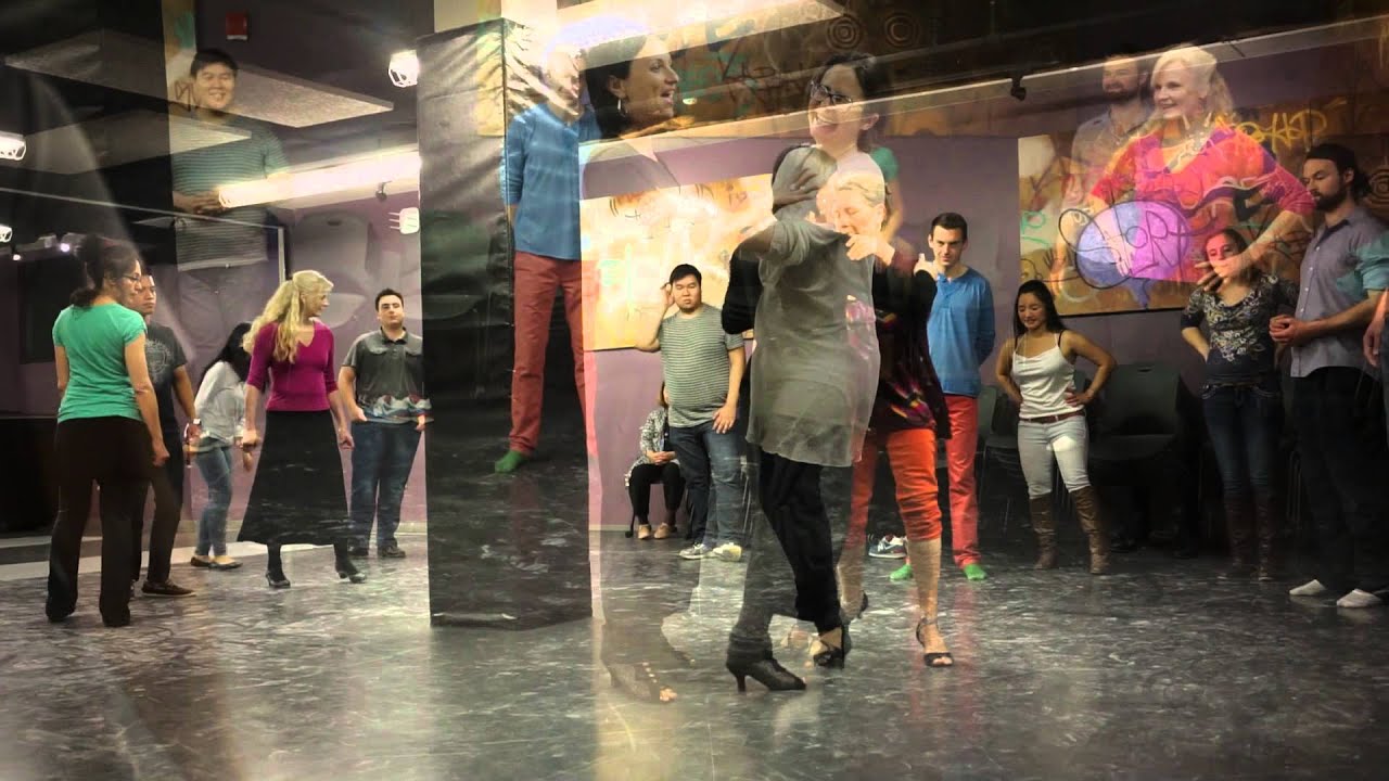 Argentine Tango Class with Fernanda Ghi: Turn & Half-turn (Giro & Media luna)